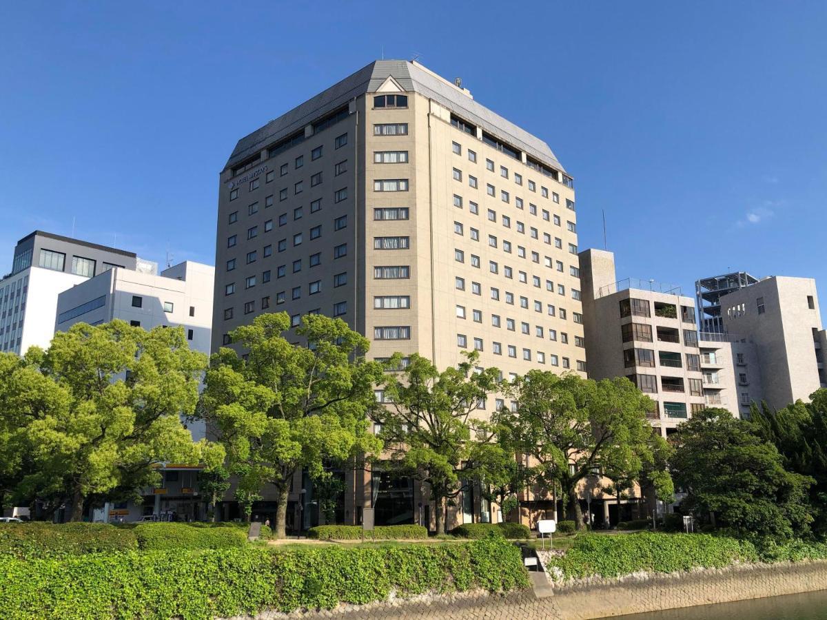 Hotel Mystays Hiroshima Peace Park Bagian luar foto